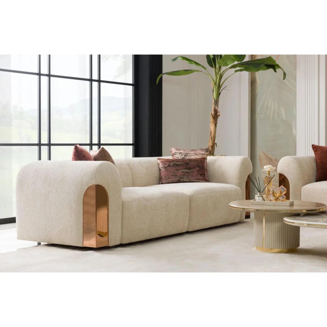 Casablanca Velvet 7-seater Sofa - Image 6