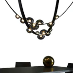 Austin Leather Pendant Lamp - Image 9