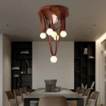Bruno Cluster Multi-Light Pendant Chandelier - Image 6