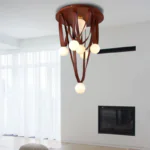 Bruno Cluster Multi-Light Pendant Chandelier - Image 3