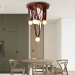 Bruno Cluster Multi-Light Pendant Chandelier - Image 4