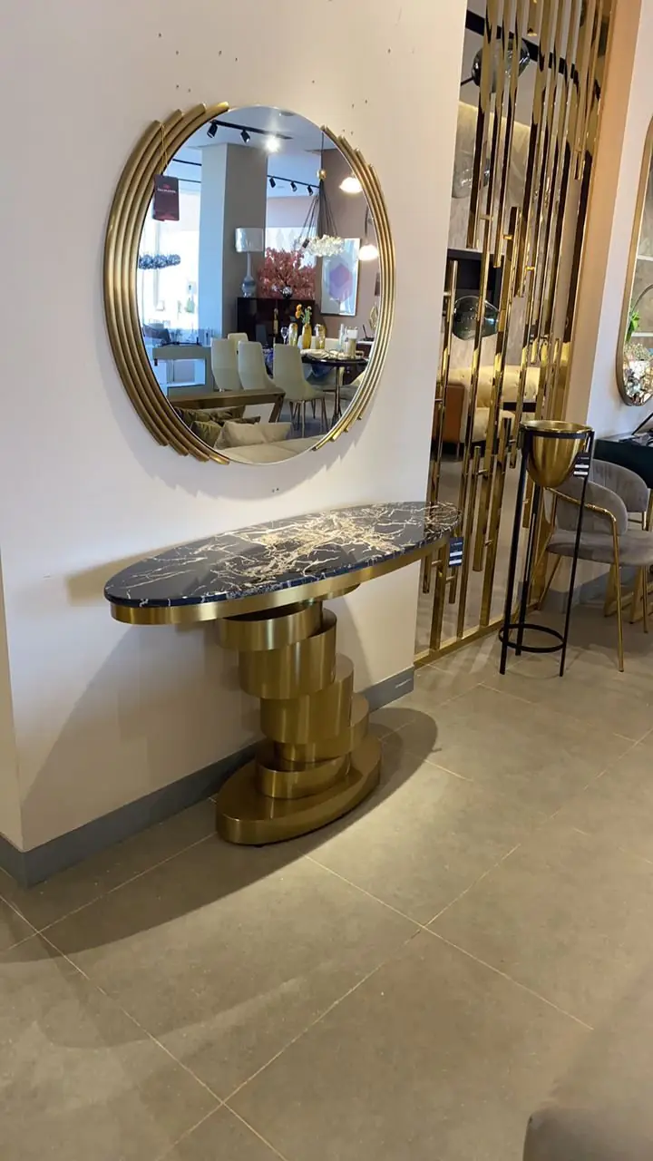 Mirror-Framed Foyer Wall - Image 5
