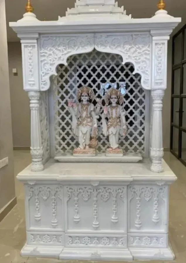 2026/10/1000571431-1.png Wall-Mount Mandir Niche - Image 1