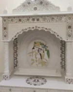 Backlit Jaali Mandir Panel - Image 4