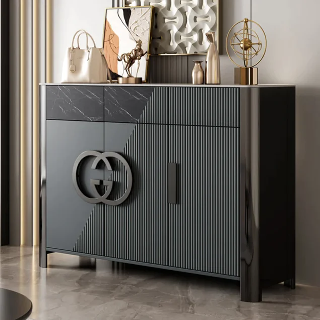 Shoe Cabinet Feature Wall - Image 2