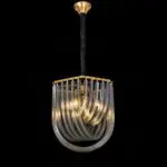 Curved Glass Pendant, 400 and 600 mm | Crosby