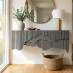 Mirror-Framed Foyer Wall - Image 6
